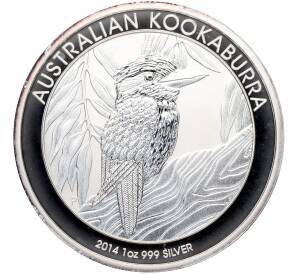 1 доллар 2014 года Австралия «Австралийская кукабарра» — Фото №1