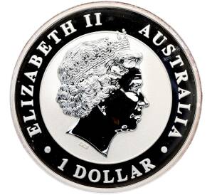 1 доллар 2014 года Австралия «Австралийская кукабарра» — Фото №2