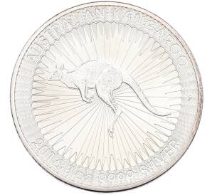 1 доллар 2016 года Австралия «Австралийский кенгуру» — Фото №1