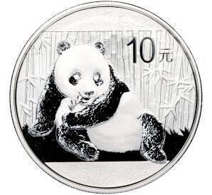 10 юаней 2015 года Китай «Панда» — Фото №1