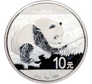 10 юаней 2016 года Китай «Панда» — Фото №1