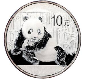 10 юаней 2015 года Китай «Панда» — Фото №1