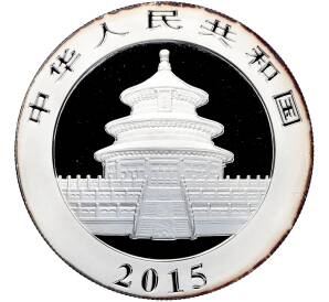 10 юаней 2015 года Китай «Панда» — Фото №2