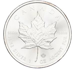 5 долларов 2015 года Канада «Кленовый лист» — Фото №1