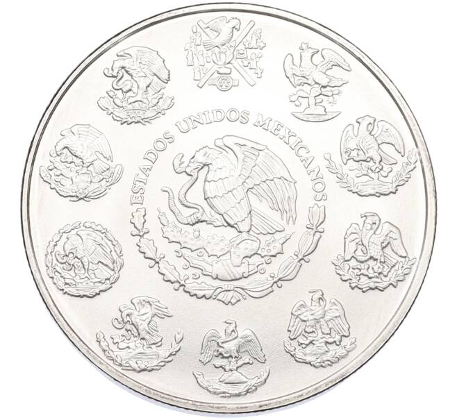 Монета 1 унция 2016 года Мексика «Свобода» (Артикул: K10-15726) — Фото №2