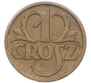 1 грош 1938 года Польша — Фото №2