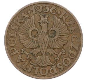 2 гроша 1936 года Польша — Фото №1