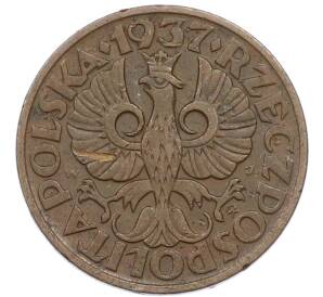 2 гроша 1937 года Польша — Фото №1