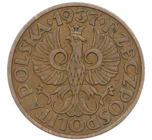 2 гроша 1937 года Польша — Фото №1