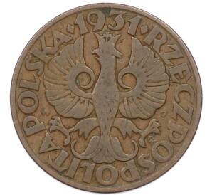 5 грошей 1931 года Польша — Фото №1