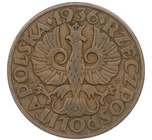 5 грошей 1936 года Польша — Фото №1