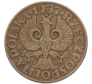 5 грошей 1937 года Польша — Фото №1