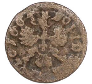 1 солид («боратинка») 1660-1666 года Польша — Ян II Казимир Ваза — Фото №1