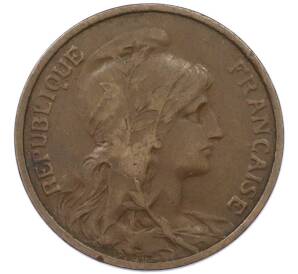 5 сантимов 1917 года Франция — Фото №2