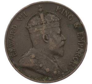 1 цент 1904 года Гонконг — Фото №2