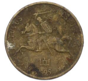 10 центов 1925 года Литва — Фото №2