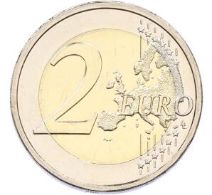 2 евро 2024 года Финляндия «Архитектурная фирма Геселлиус-Линдгрен-Сааринен» — Фото №2