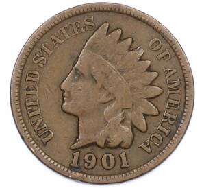 1 цент 1901 года США — Фото №1