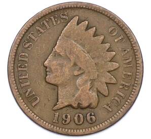 1 цент 1906 года США — Фото №1