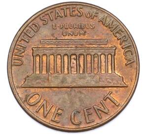 1 цент 1969 года D США — Фото №2