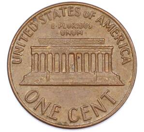 1 цент 1969 года D США — Фото №2