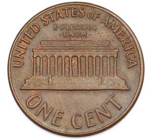 1 цент 1969 года D США — Фото №2
