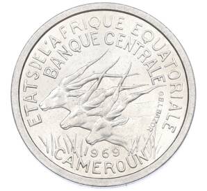 1 франк 1969 года Экваториальная Африка (Камерун) — Фото №1