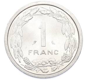 1 франк 1969 года Экваториальная Африка (Камерун) — Фото №2