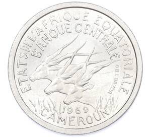1 франк 1969 года Экваториальная Африка (Камерун) — Фото №1