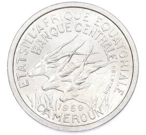 1 франк 1969 года Экваториальная Африка (Камерун) — Фото №1