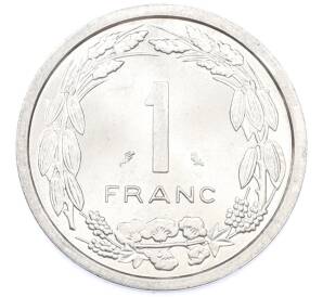 1 франк 1969 года Экваториальная Африка (Камерун) — Фото №2