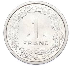 1 франк 1969 года Экваториальная Африка (Камерун) — Фото №2