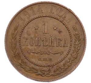 1 копейка 1914 года СПБ — Фото №1