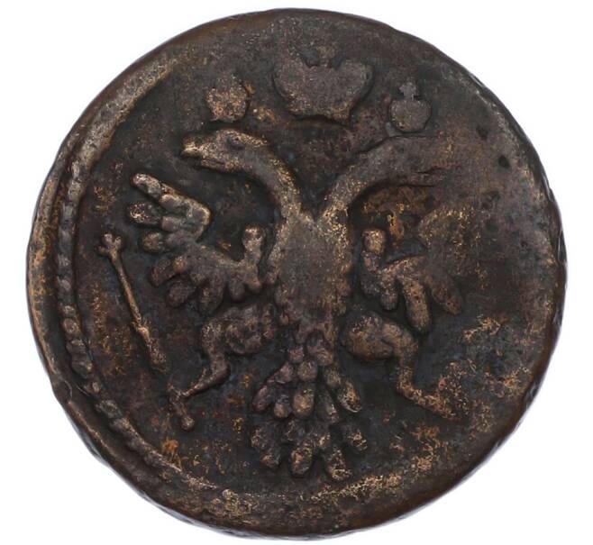 Монета Денга 1736 года (Артикул: K7-0513) — Фото №2