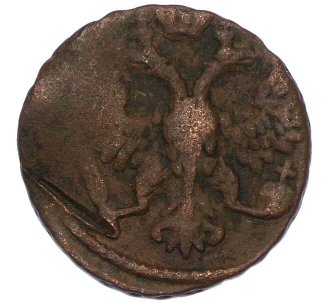 Монета Денга 1748 года (Артикул: K7-0528) — Фото №2