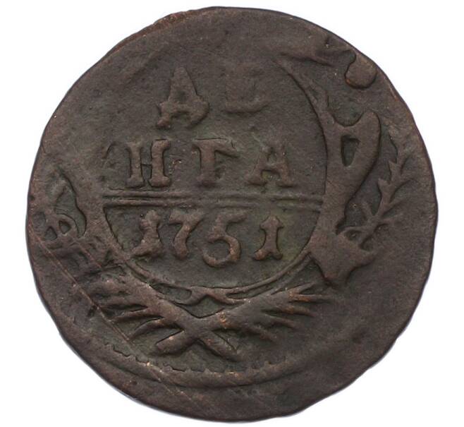 Монета Денга 1751 года (Артикул: K7-0547) — Фото №1