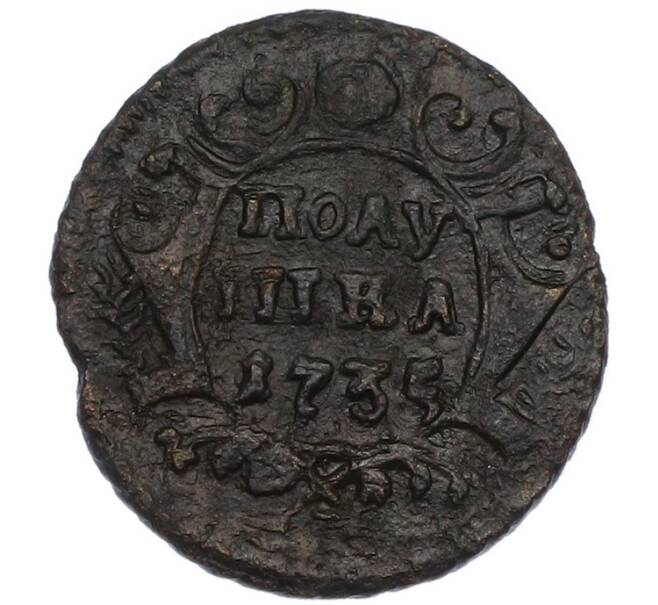 Монета Полушка 1735 года (Артикул: K7-0557) — Фото №1