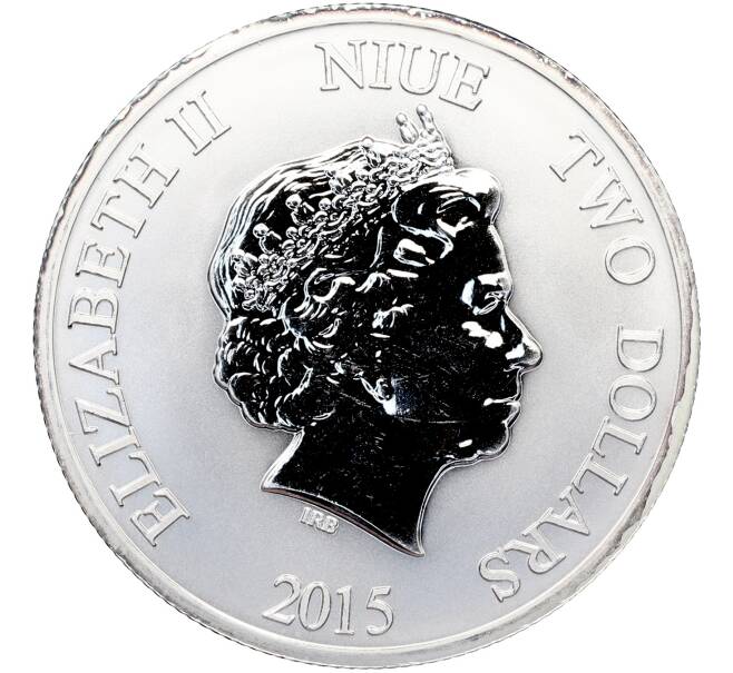 Монета 2 доллара 2015 года Ниуэ «Бисса» (Артикул: K10-15768) — Фото №2