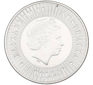 1 доллар 2017 года Австралия «Австралийский кенгуру» — Фото №2
