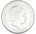 Монета 2 фунта 2015 года Великобритания «Британия» (Артикул: K10-15773) — Фото №2