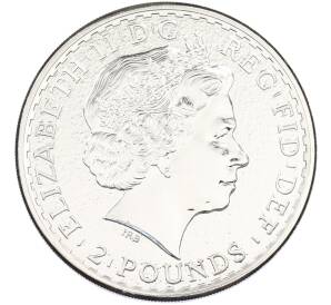 2 фунта 2015 года Великобритания «Британия» — Фото №2