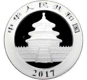 10 юаней 2017 года Китай «Панда» — Фото №2