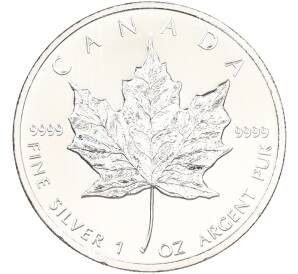 5 долларов 2013 года Канада «Кленовый лист» — Фото №1