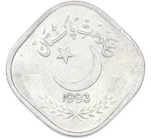5 пайс 1993 года Пакистан — Фото №1