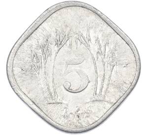 5 пайс 1987 года Пакистан — Фото №2