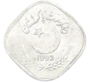 5 пайс 1993 года Пакистан — Фото №1