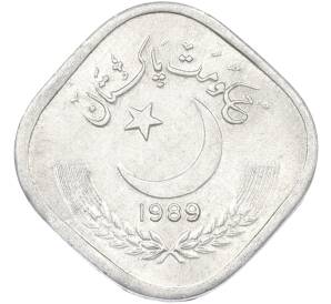 5 пайс 1989 года Пакистан — Фото №1