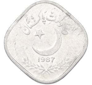 5 пайс 1987 года Пакистан — Фото №1