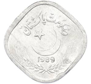 5 пайс 1989 года Пакистан — Фото №1