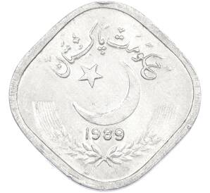 5 пайс 1989 года Пакистан — Фото №1